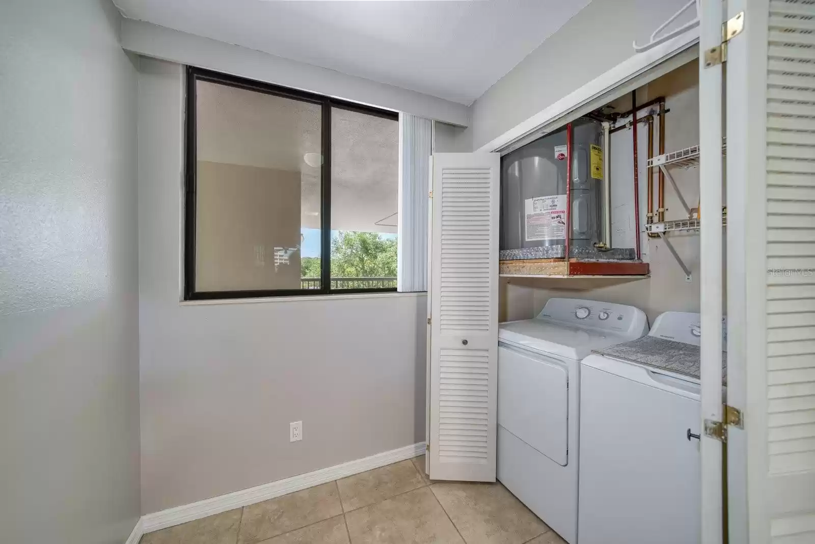 Laundry Closet in unit