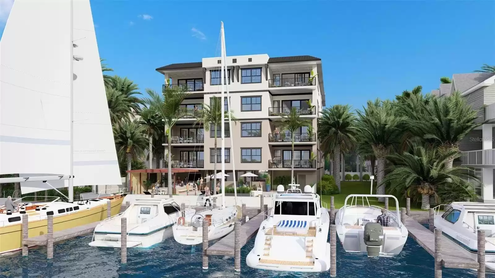 QUIET COVE! A Boaters Paradise! The beautiful NEW condominium development on Tierra Verde. Where owners can have the option for a 50' boat slip! Digital Render