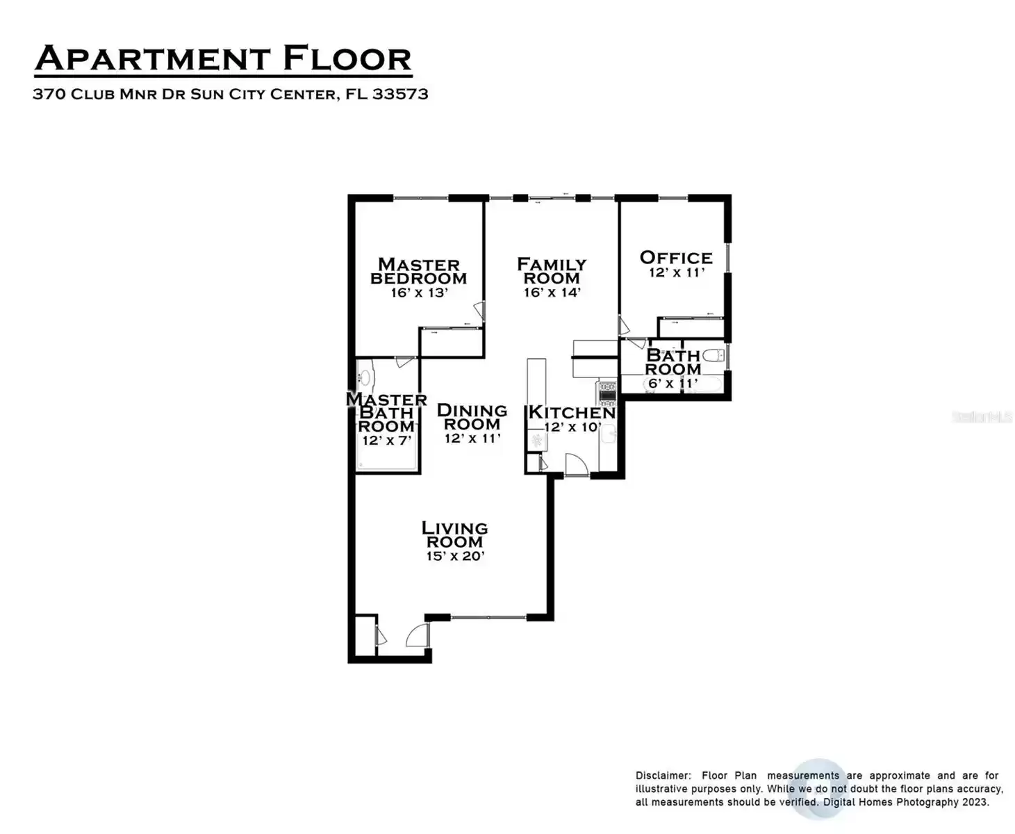 370 CLUB MANOR DRIVE, SUN CITY CENTER, Florida 33573, 2 Bedrooms Bedrooms, ,2 BathroomsBathrooms,Residential,For Sale,CLUB MANOR,MFRU8206810