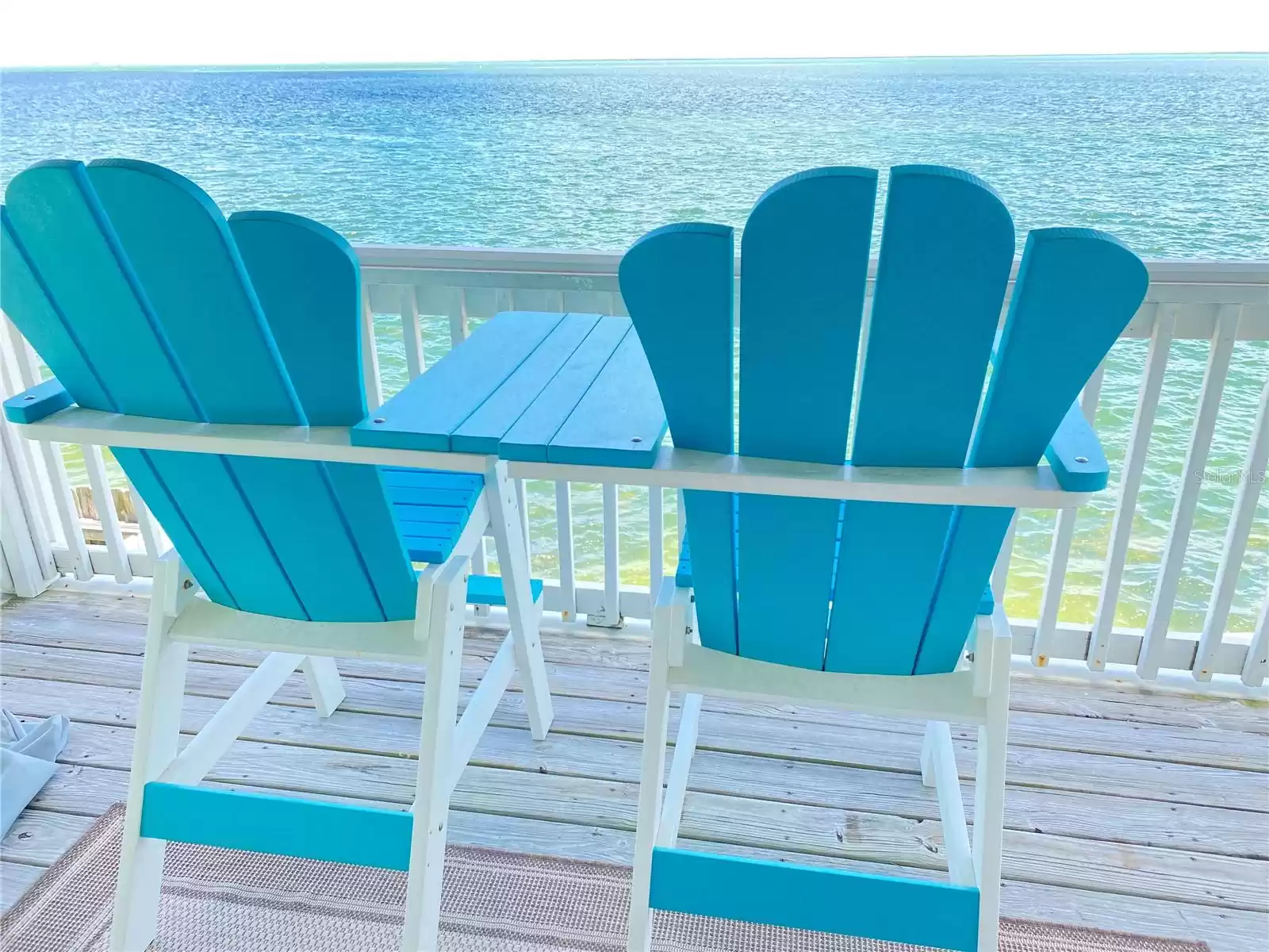 your personal chairs to gaze out at Tampa Bay