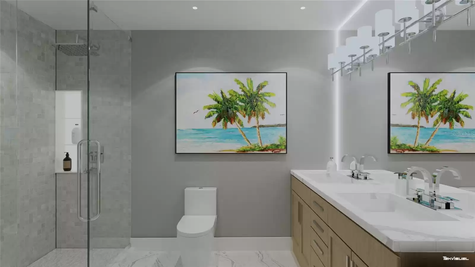 Bath rendering