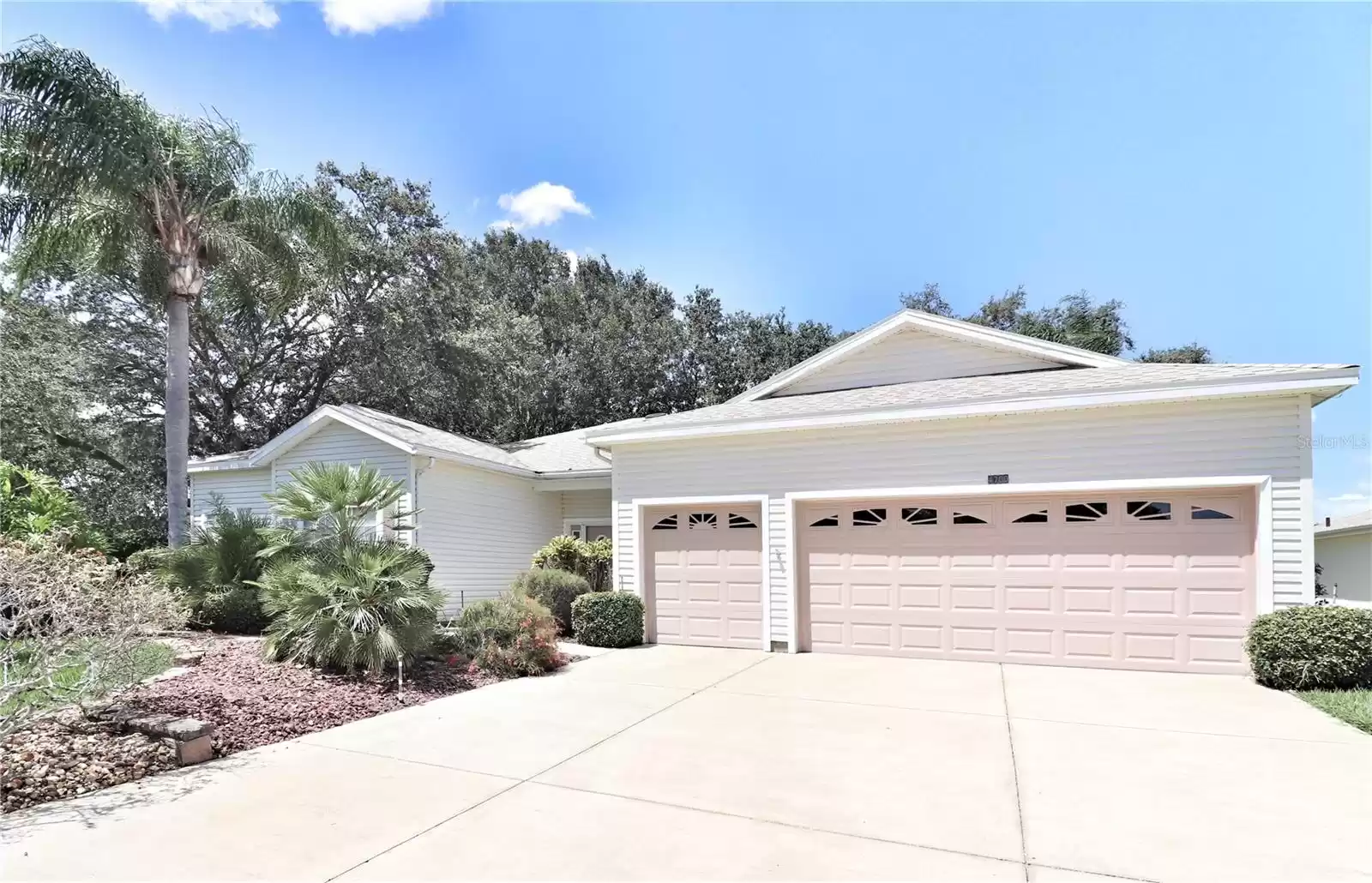 2-car plus golf cart garage