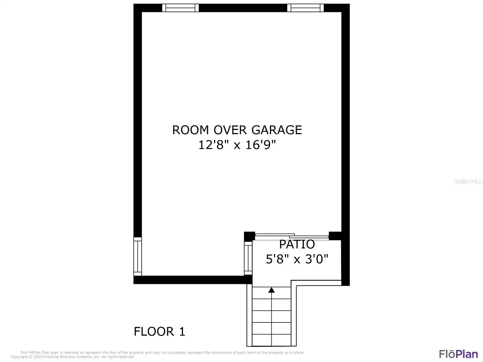 Room above garage