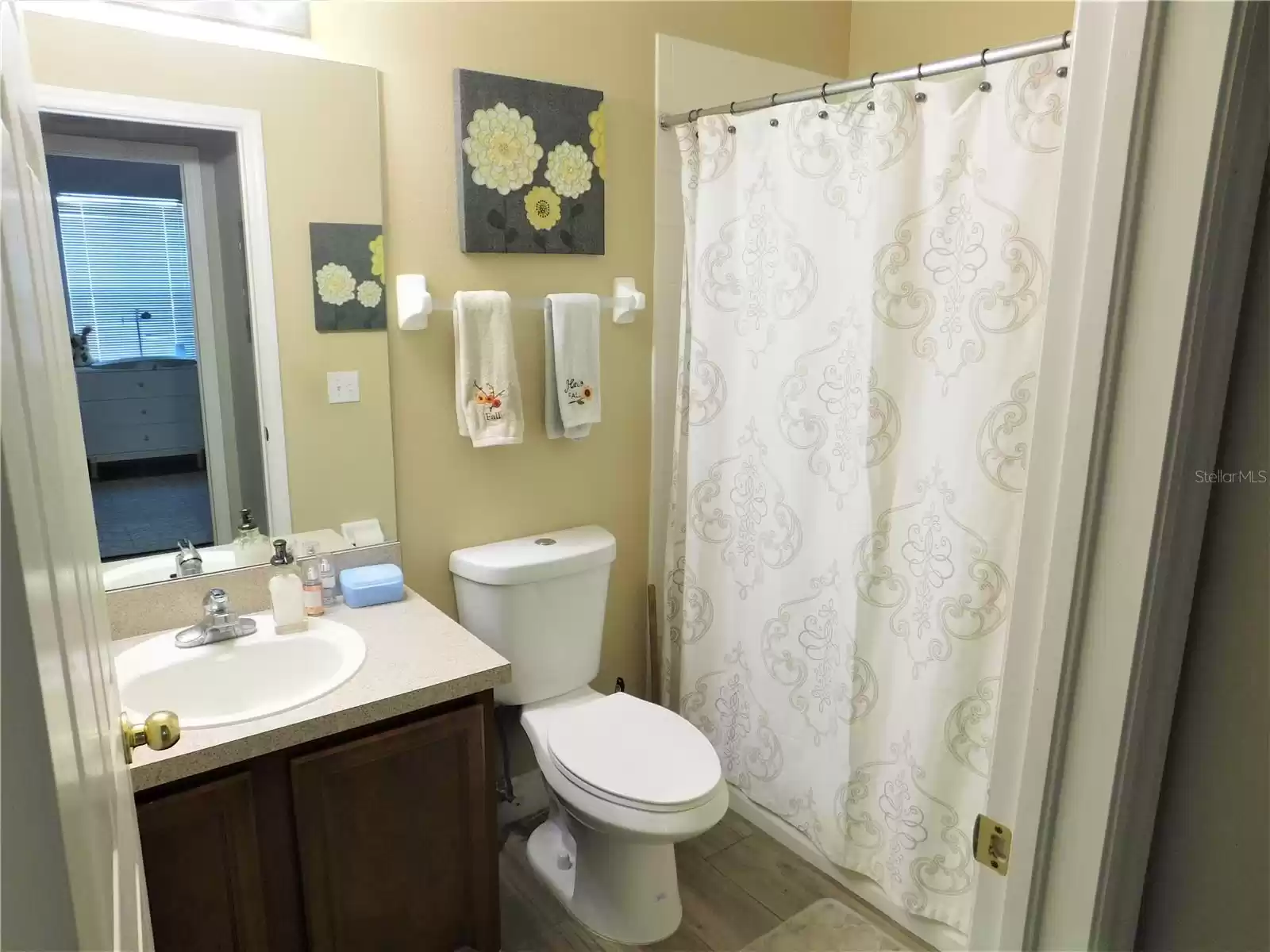 First Level Bathroom, Porcelain Flooring