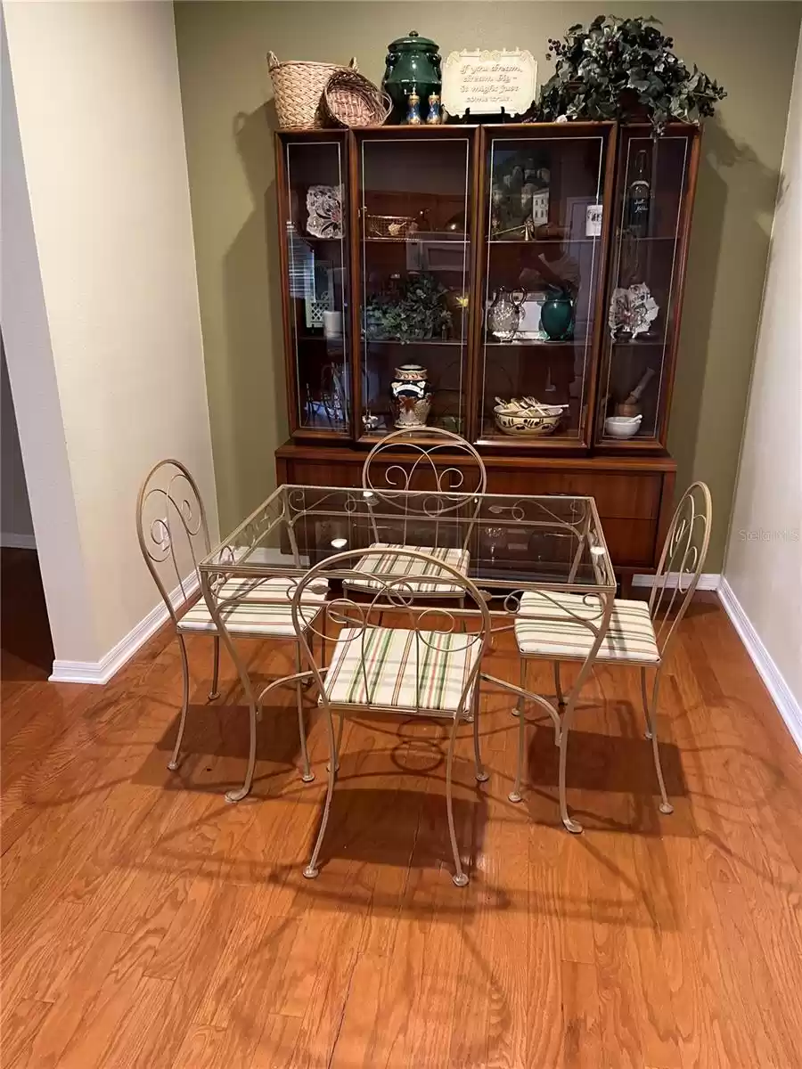 Dinette with furniture