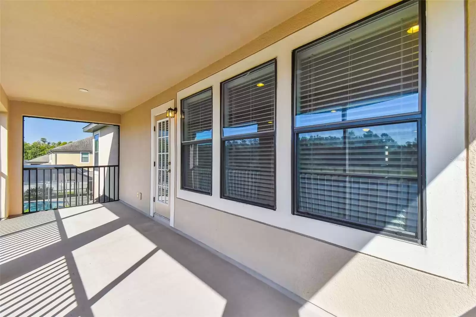 Upstairs Balcony