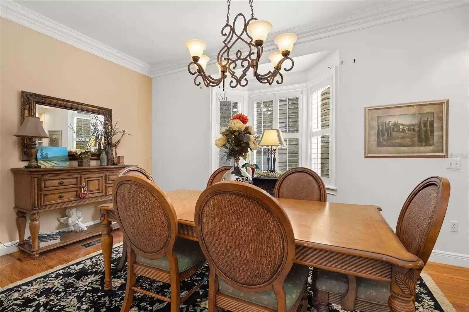 Dining Room and Bay window