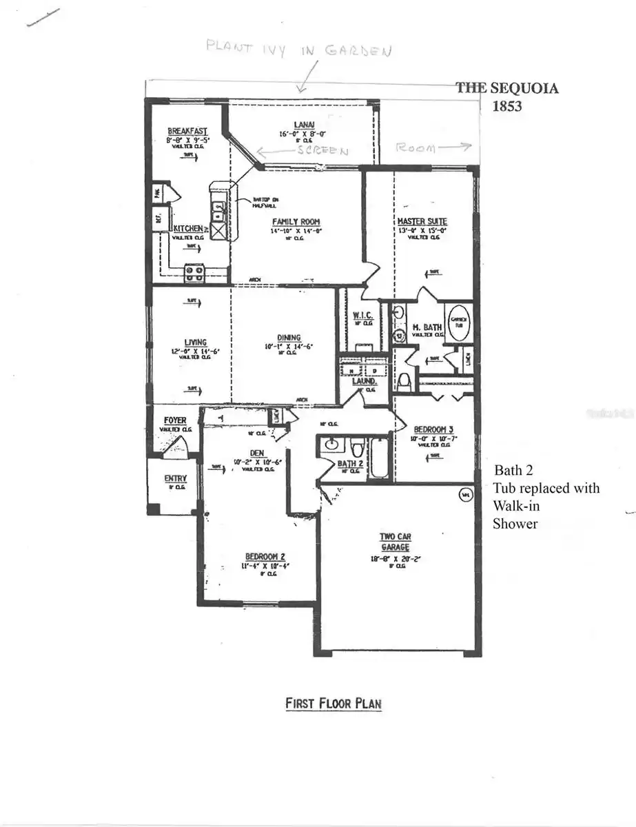 Floorplan with Updates