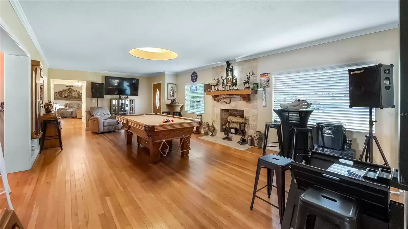 Living room from dining room