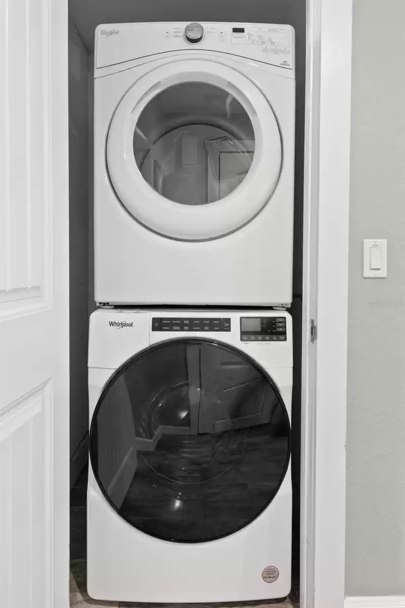 Private Laundry in the unit.