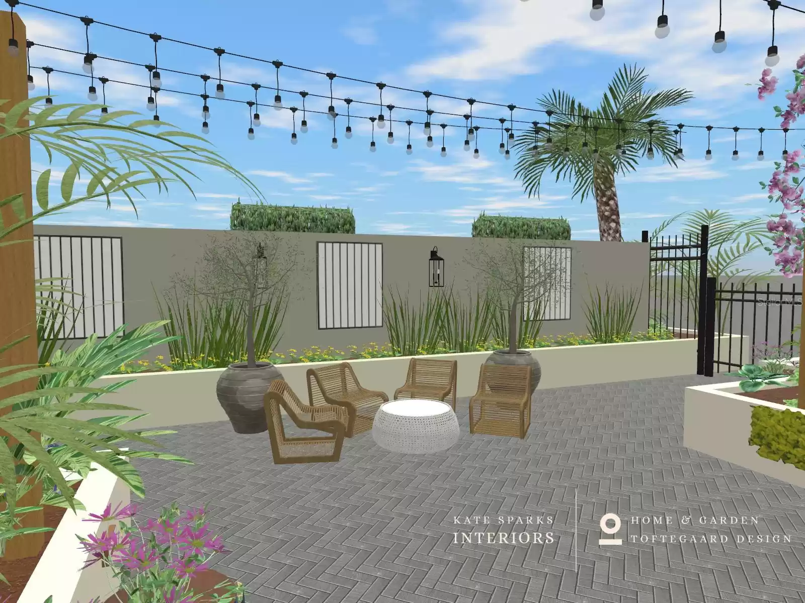 Virtual Rendering of New Courtyard