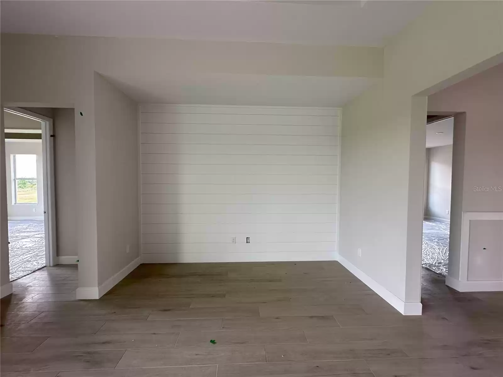 Great Room- Shiplap Wall