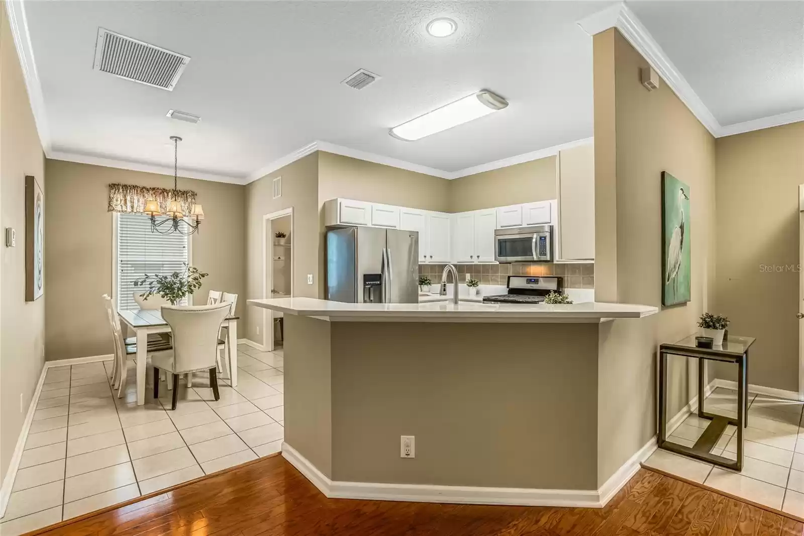 View of Kitchen & Dinette areas