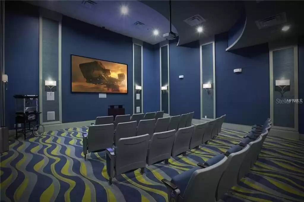 Clubhouse Movie Room