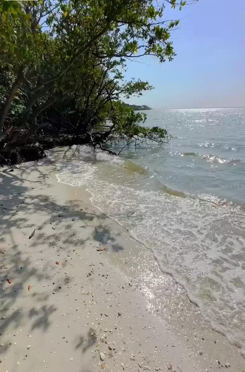 5 mnts away is the public beach on Tampa Bay for jetskis