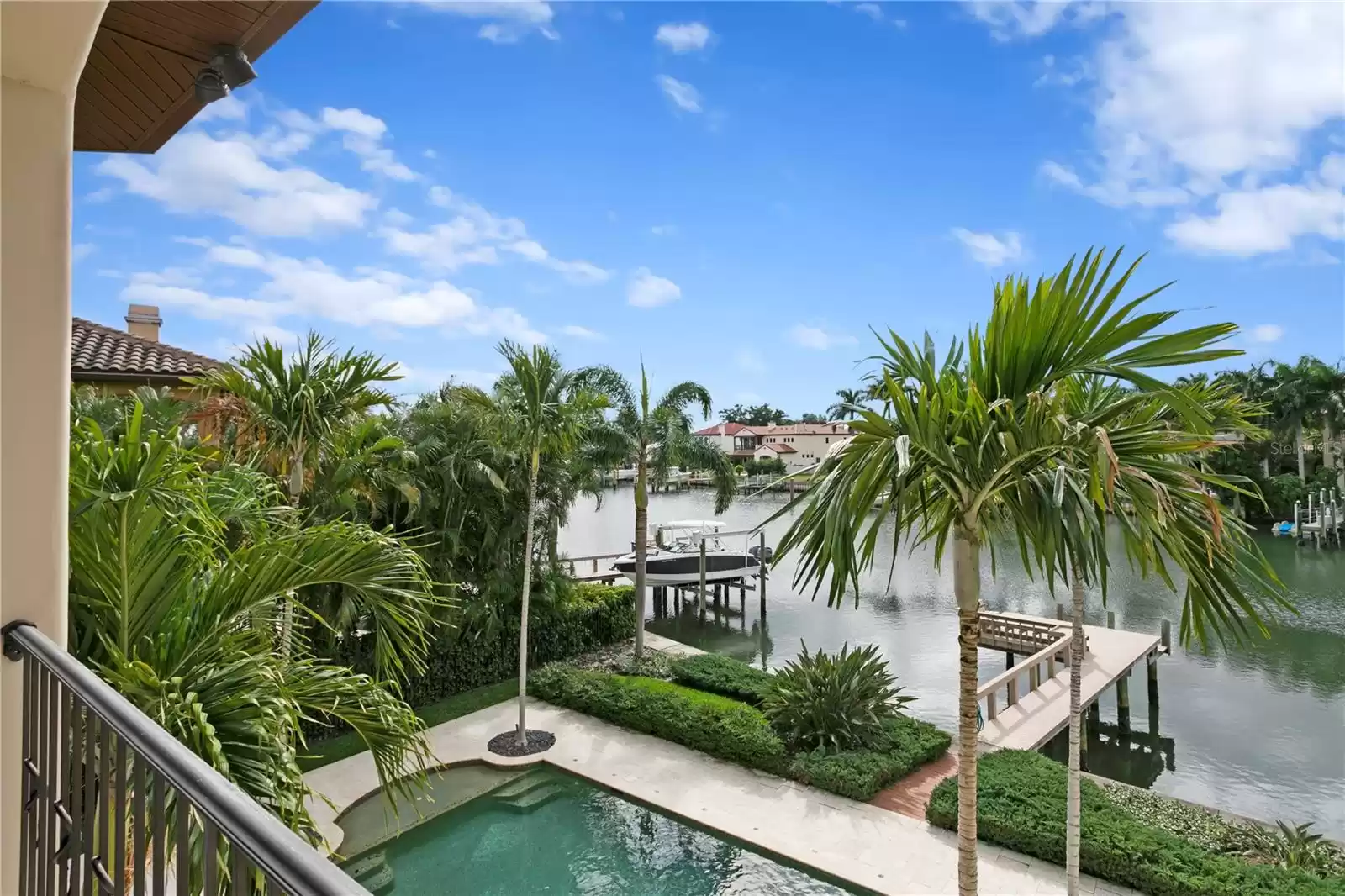 Balcony retreat view