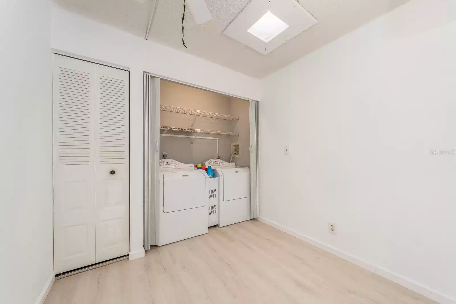 Upstairs laundry room