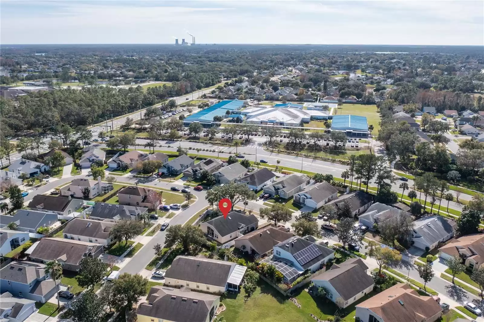 Property and Community view aerial