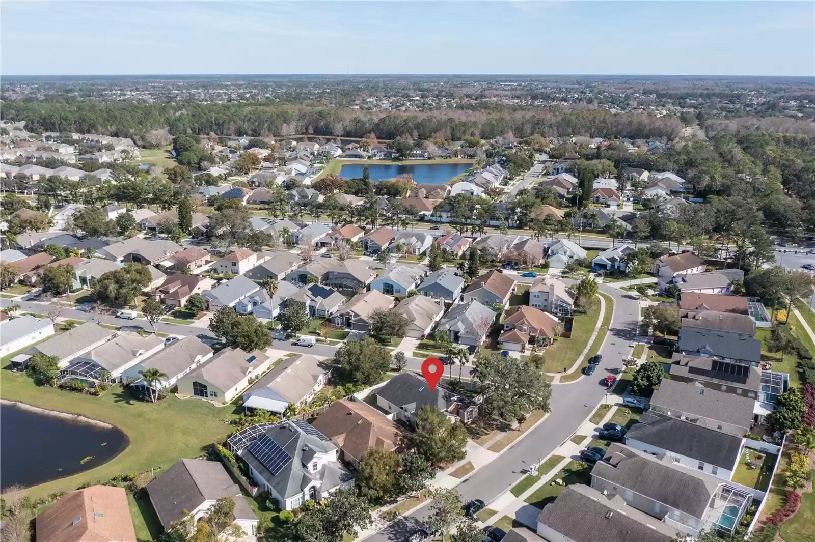 Community Aerial - Property and Maribou Circle