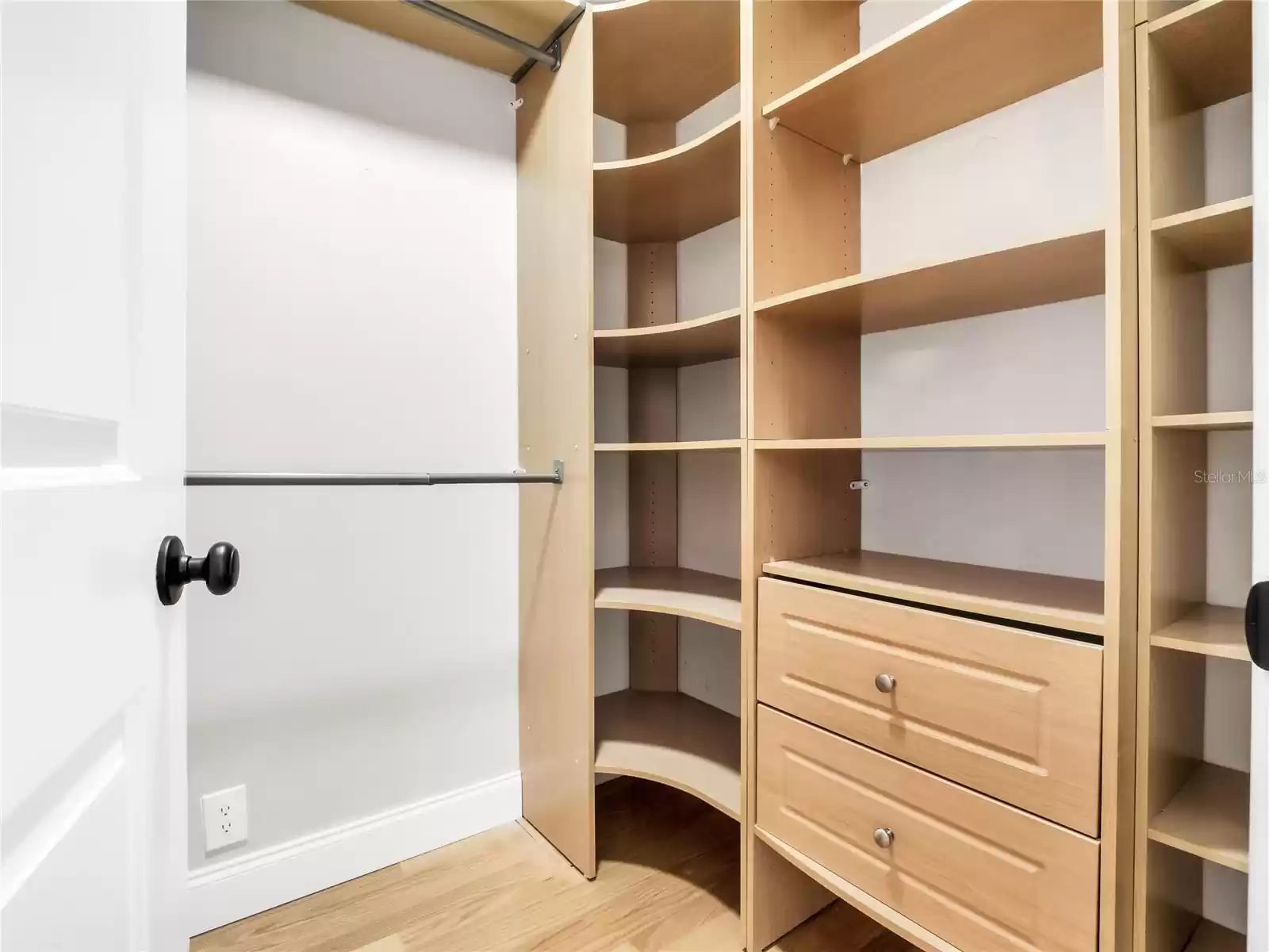 Master bedroom closet