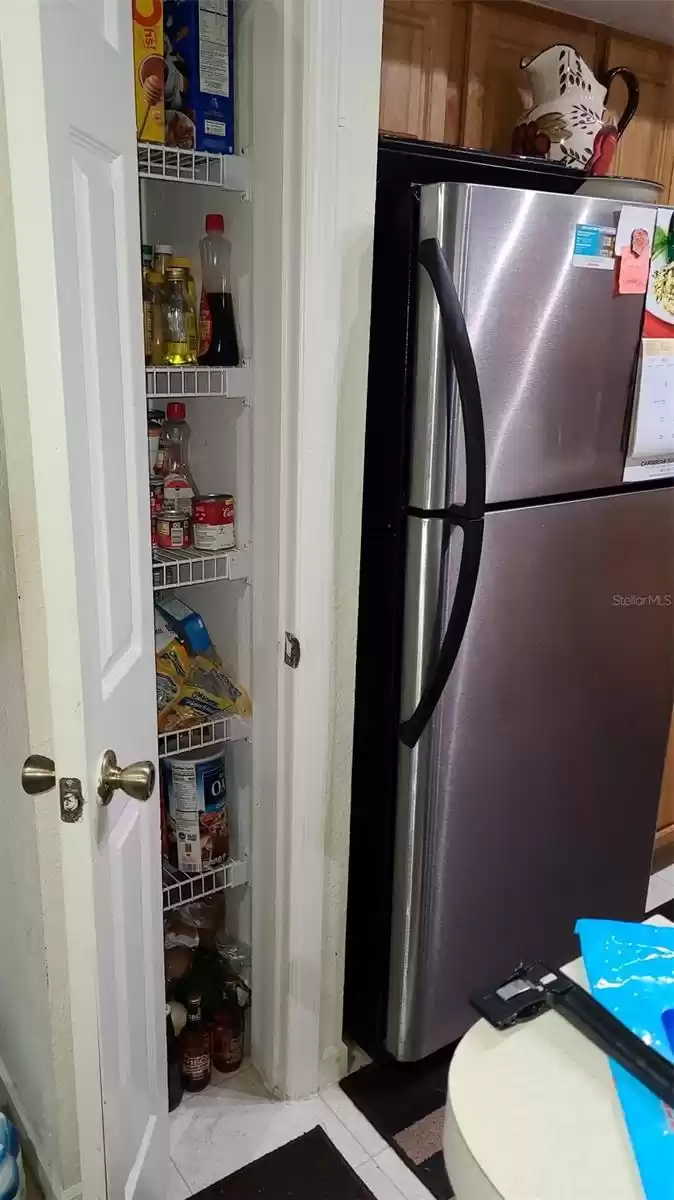 kitchen pantry.