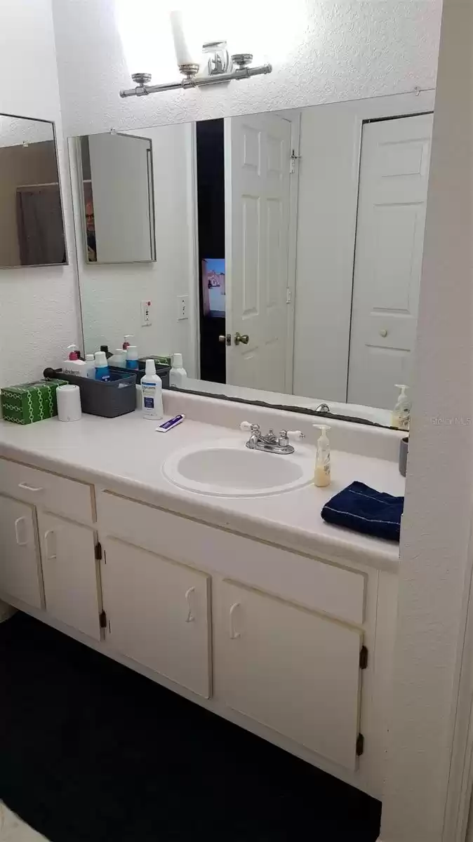 Second bathroom vanity.