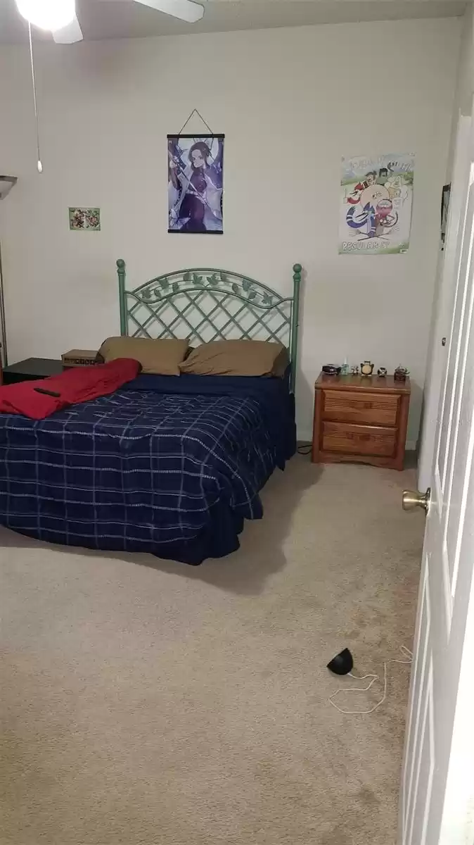 Second ample bedroom.