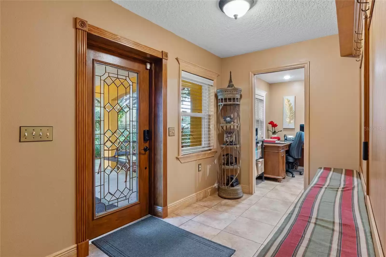 Side Door into Mud Room