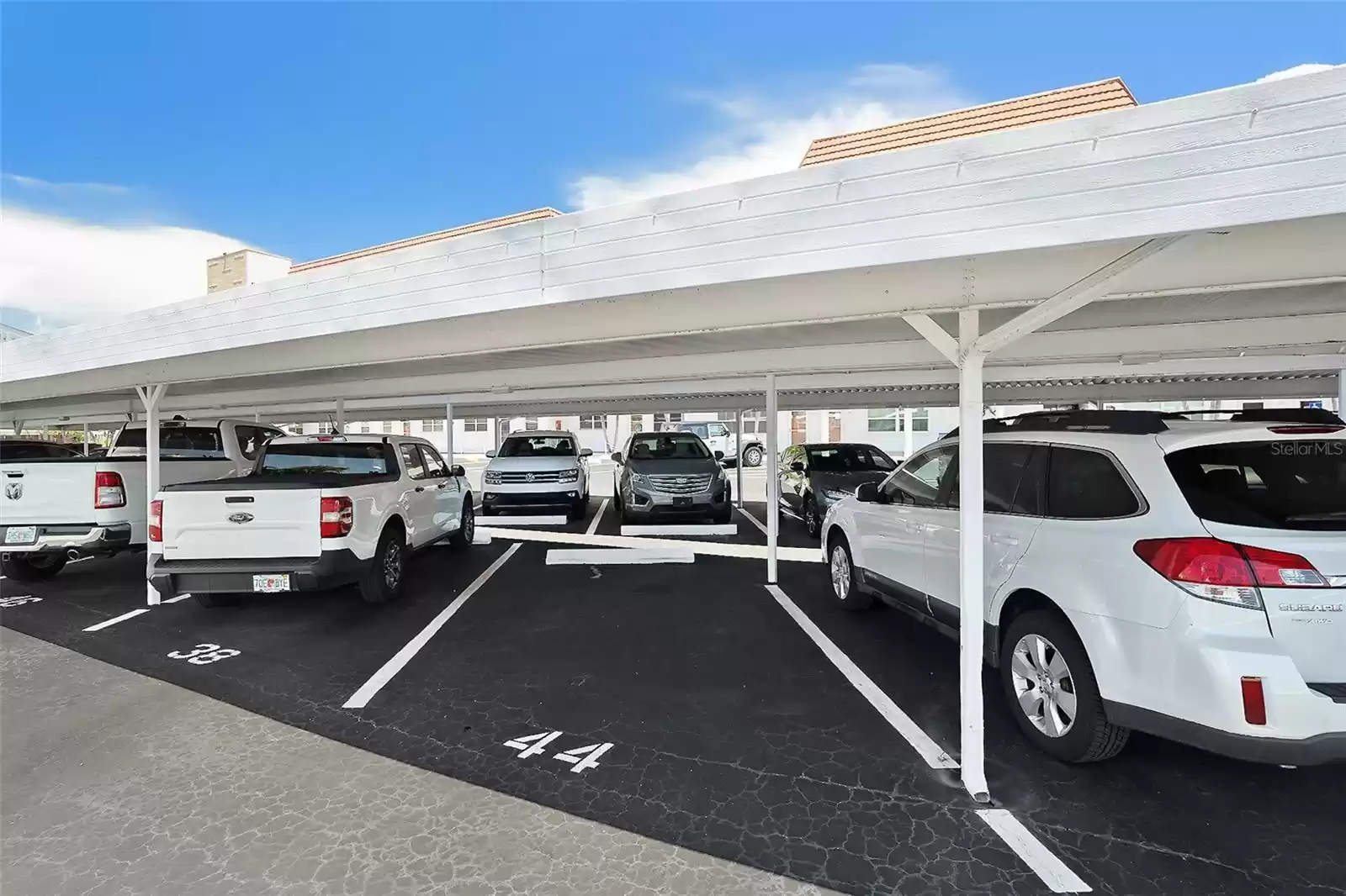 Covered carport for your car is great!