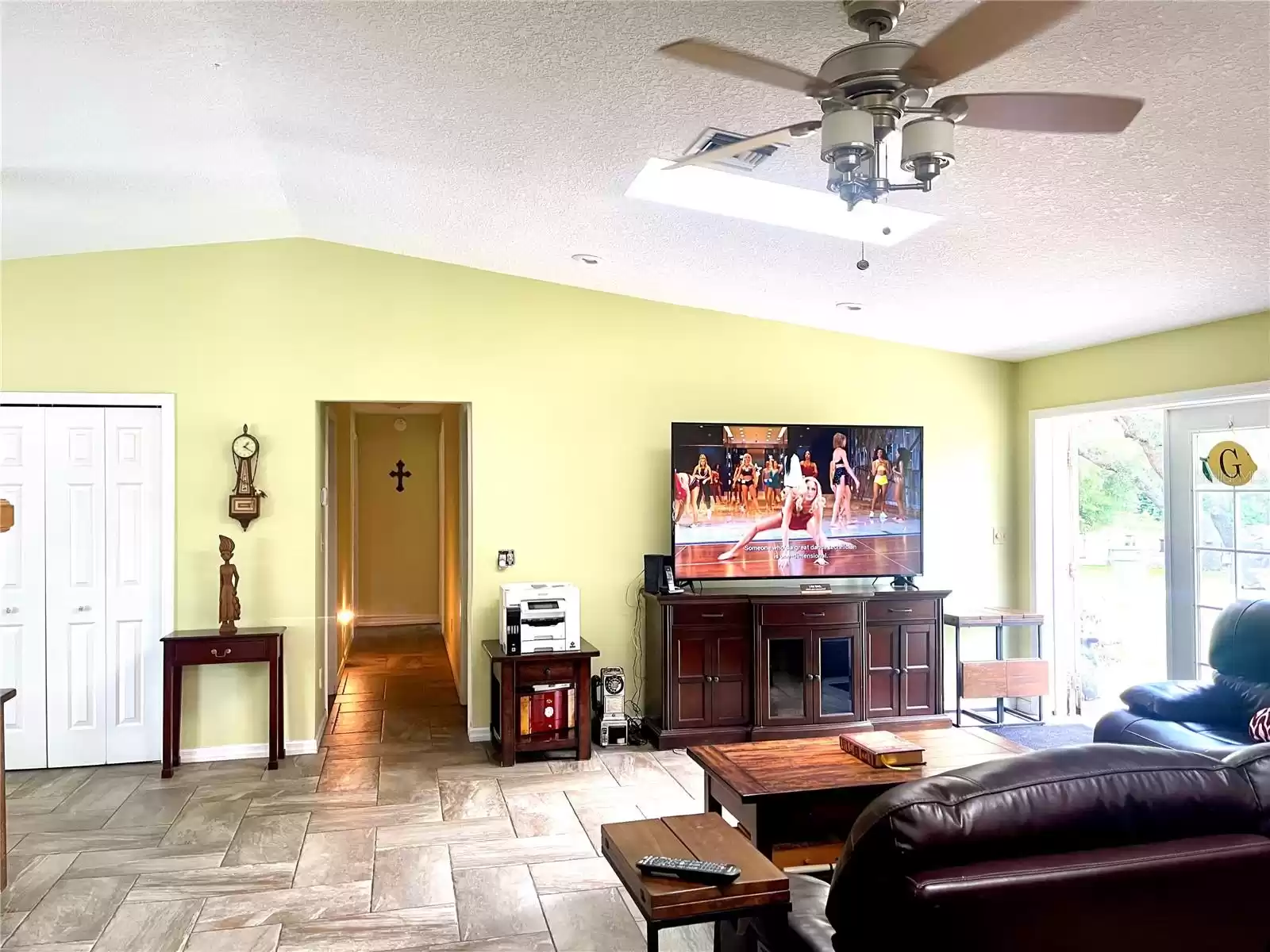 Family Room- View from the kitchen