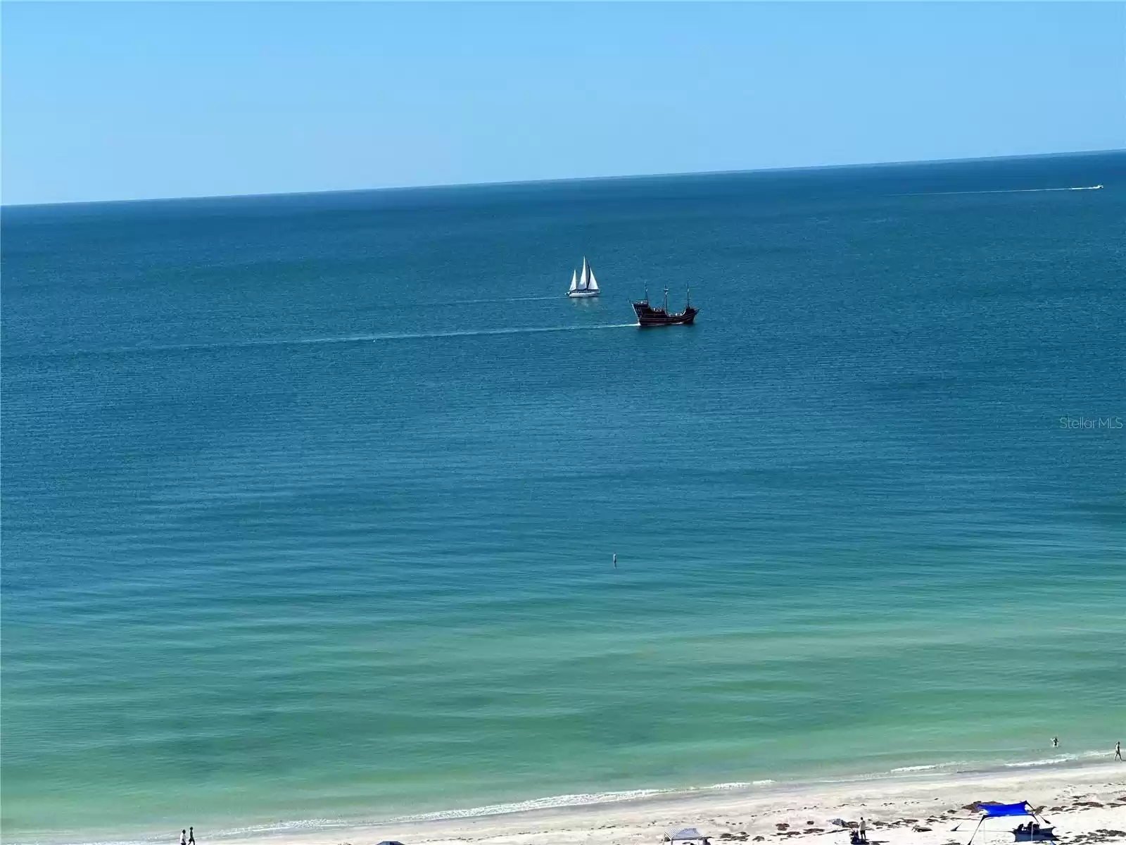 Balcony Views pirate ship