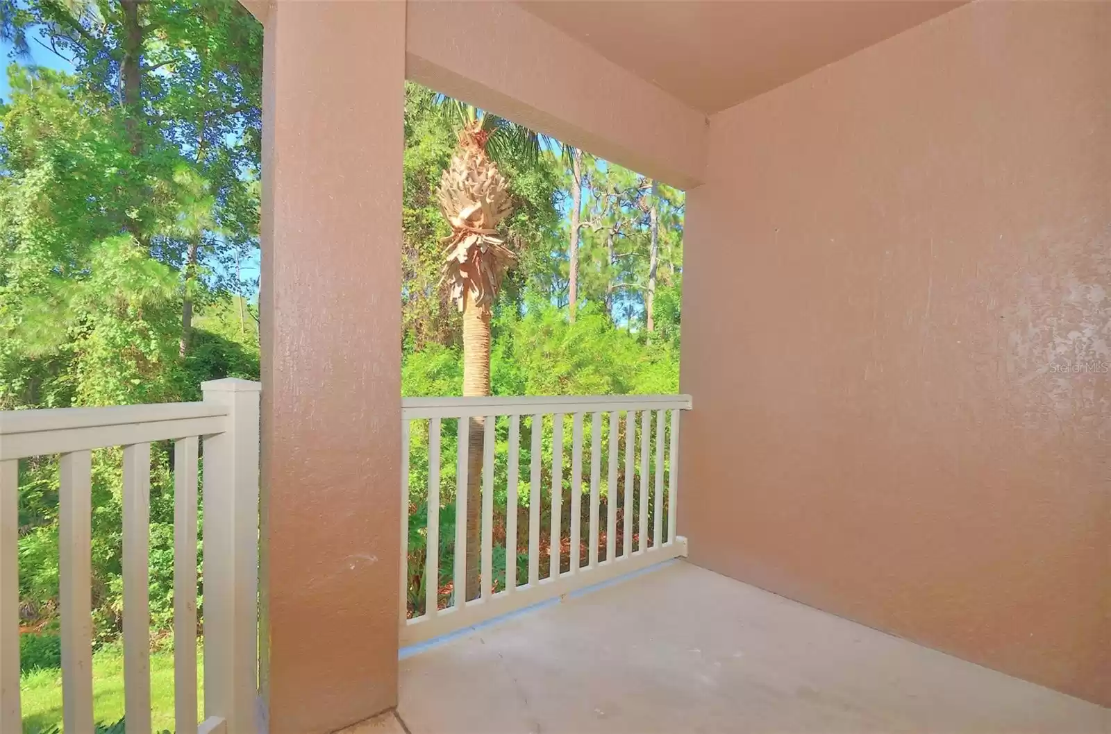 balcony with conservation view