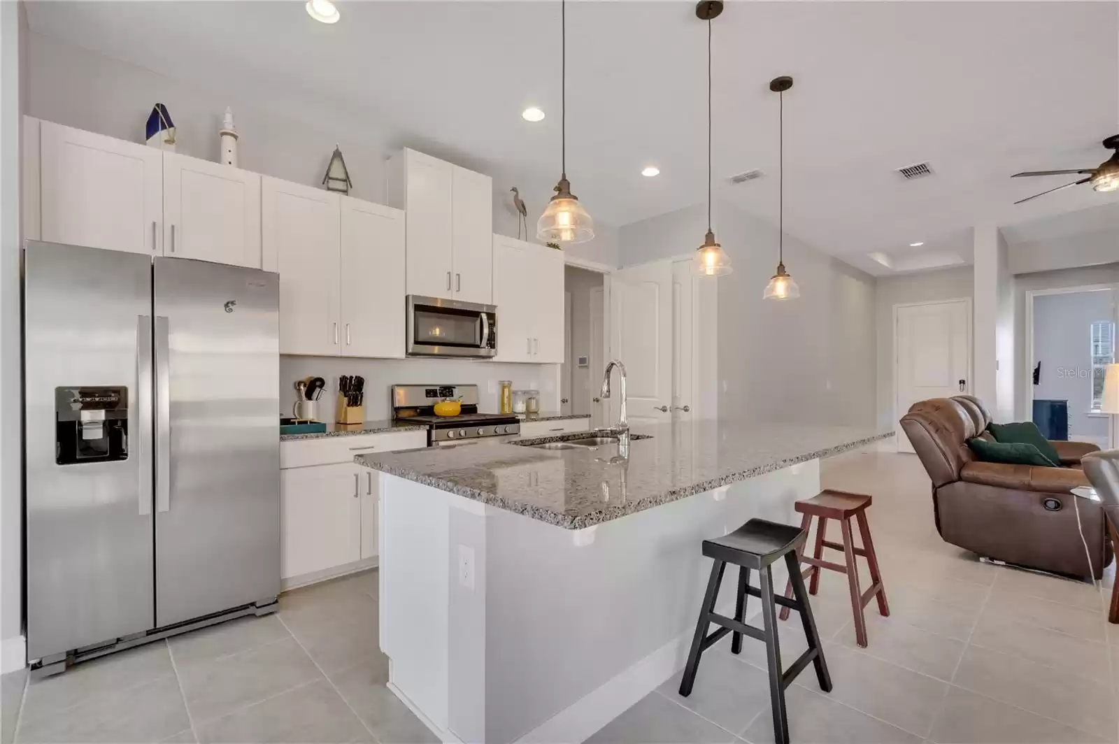 Kitchen with Stainless Steel Appliances