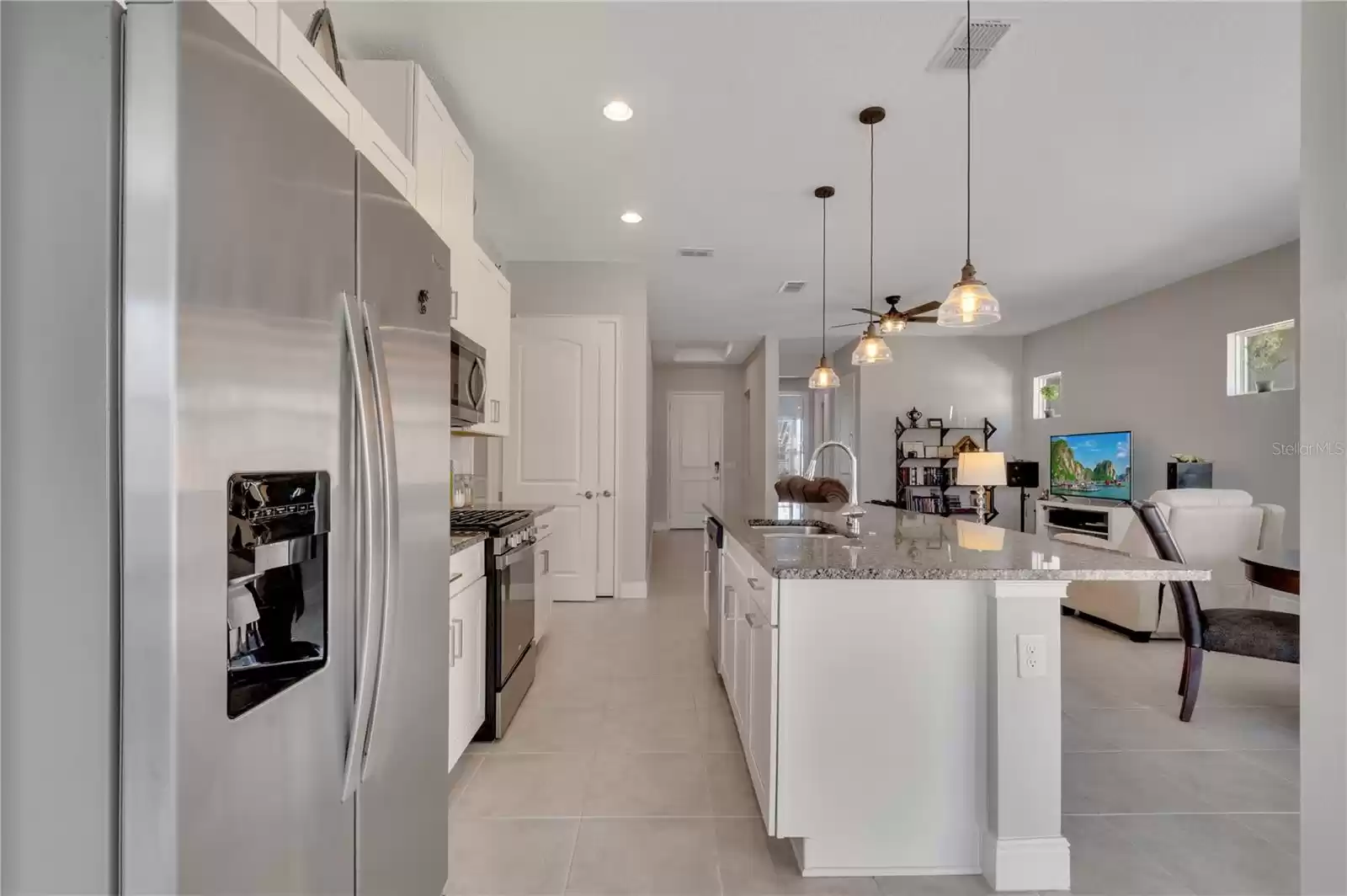 Kitchen with Stainless Steel Appliances