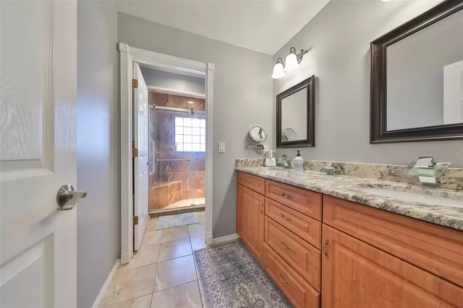 Master Bathroom with walk in shower