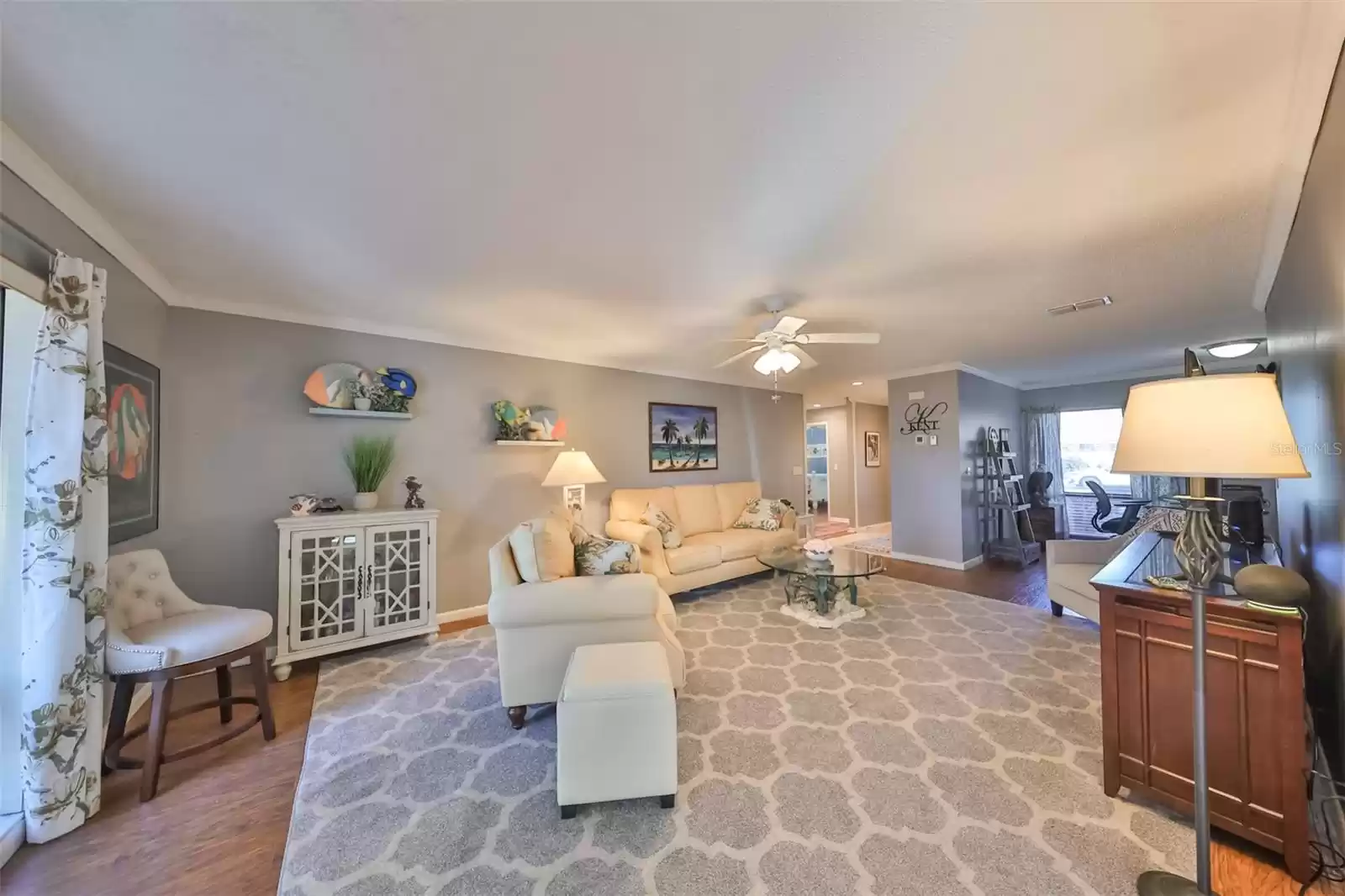 Family Room looking in from the Study