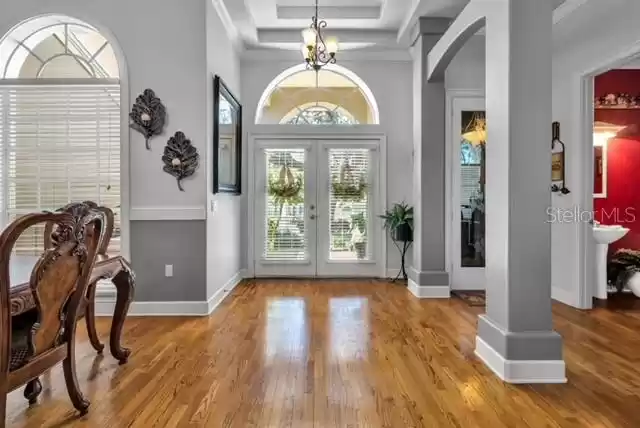 when you walk in