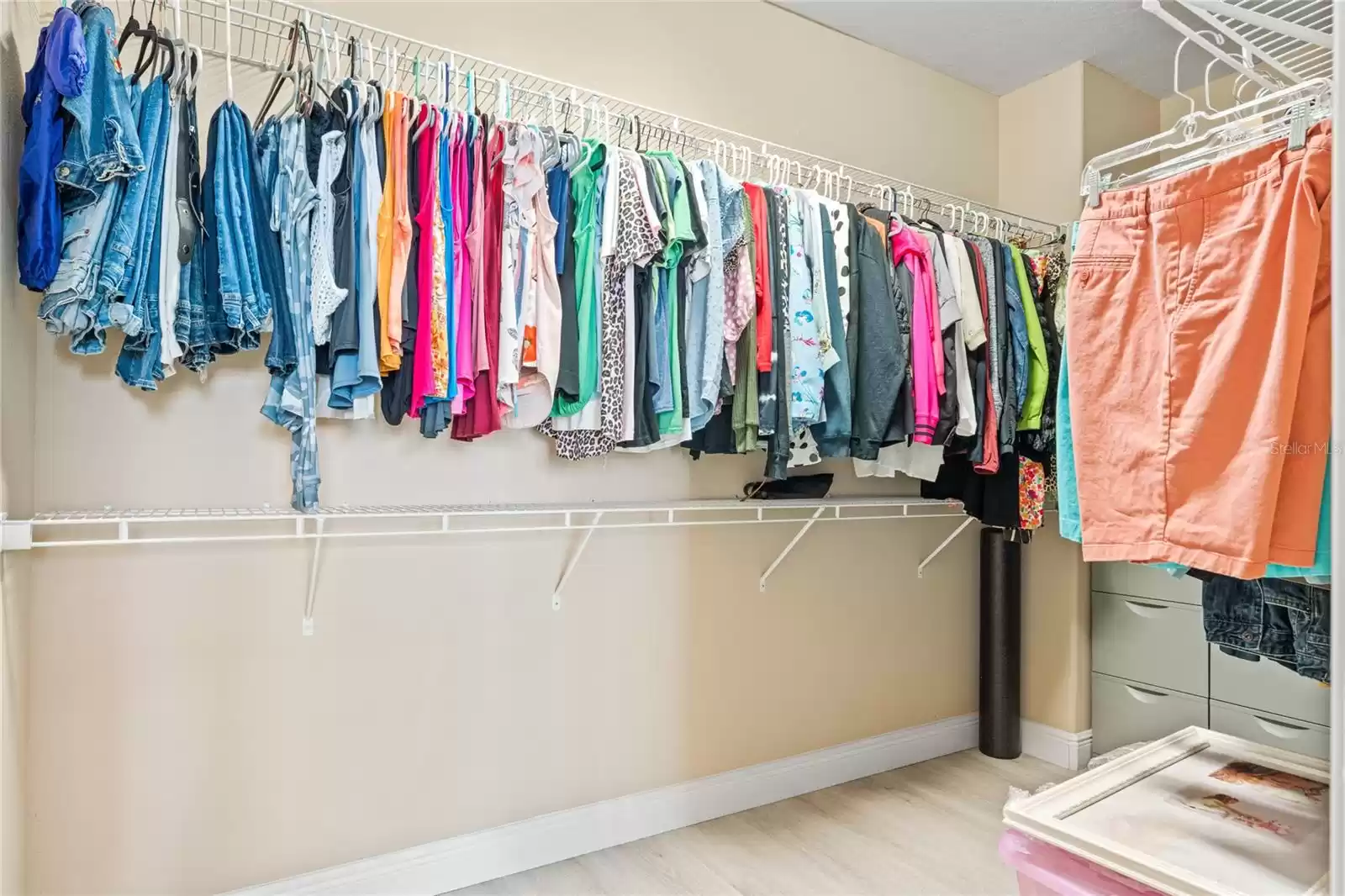 Large main closet