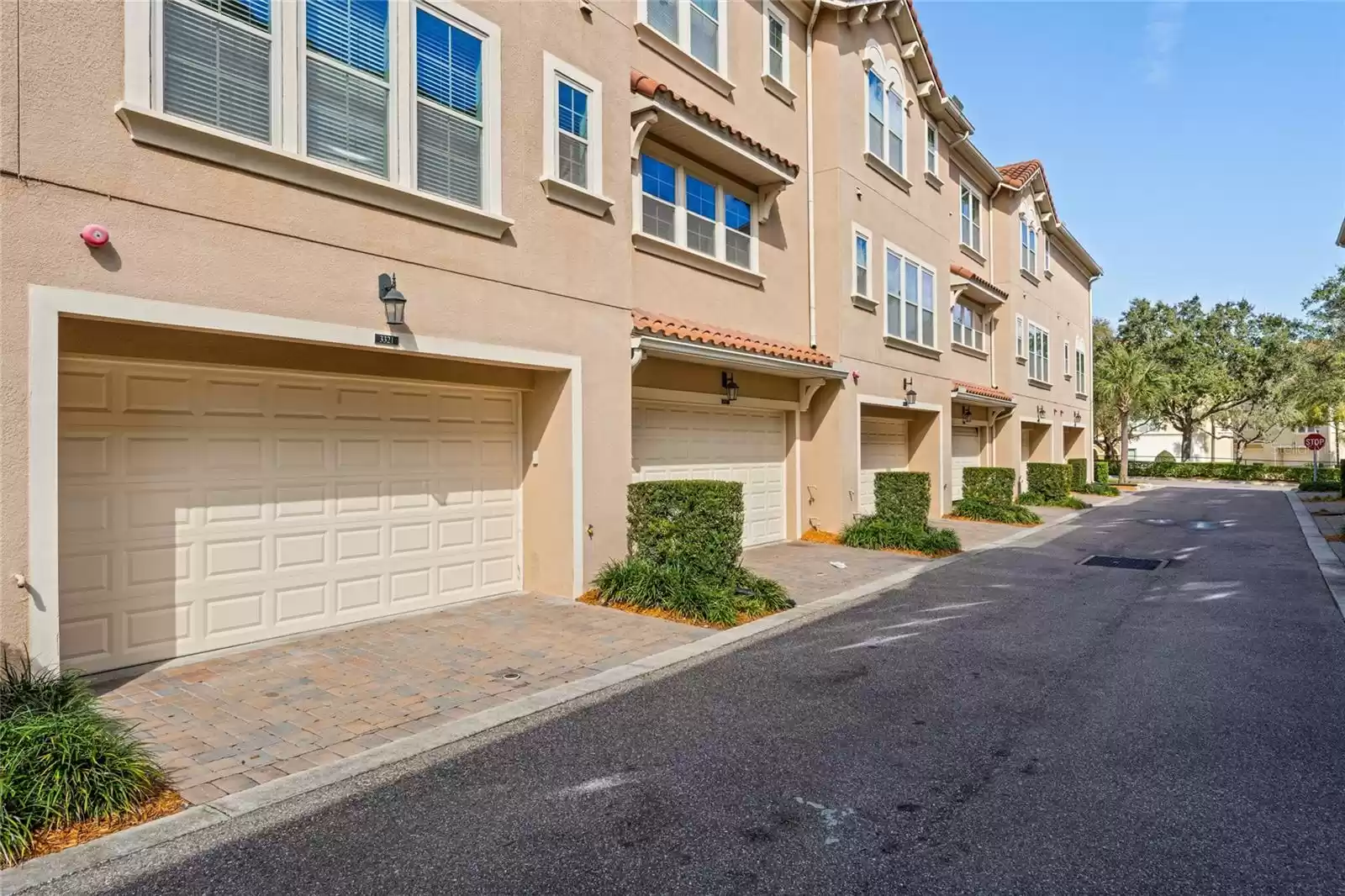 2 car Garage entry