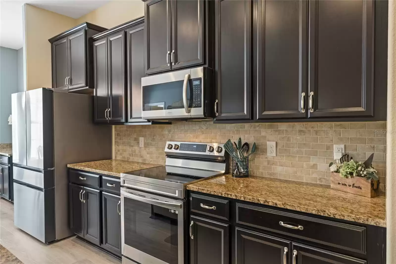 Kitchen with new appliances