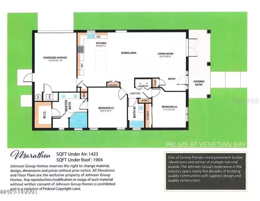 3132 Meleto BOULEVARD, NEW SMYRNA BEACH, Florida 32168, 2 Bedrooms Bedrooms, ,2 BathroomsBathrooms,Residential,For Sale,Meleto,MFRNS1074530