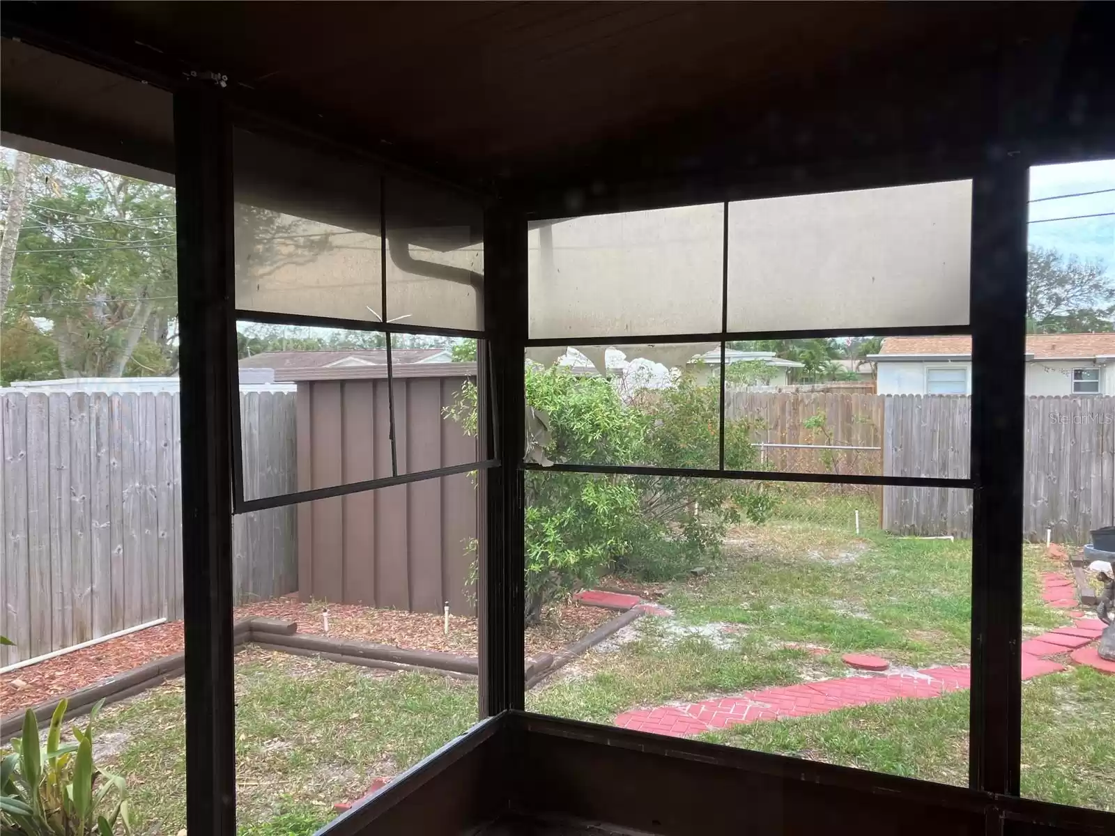 Rear Screened Porch