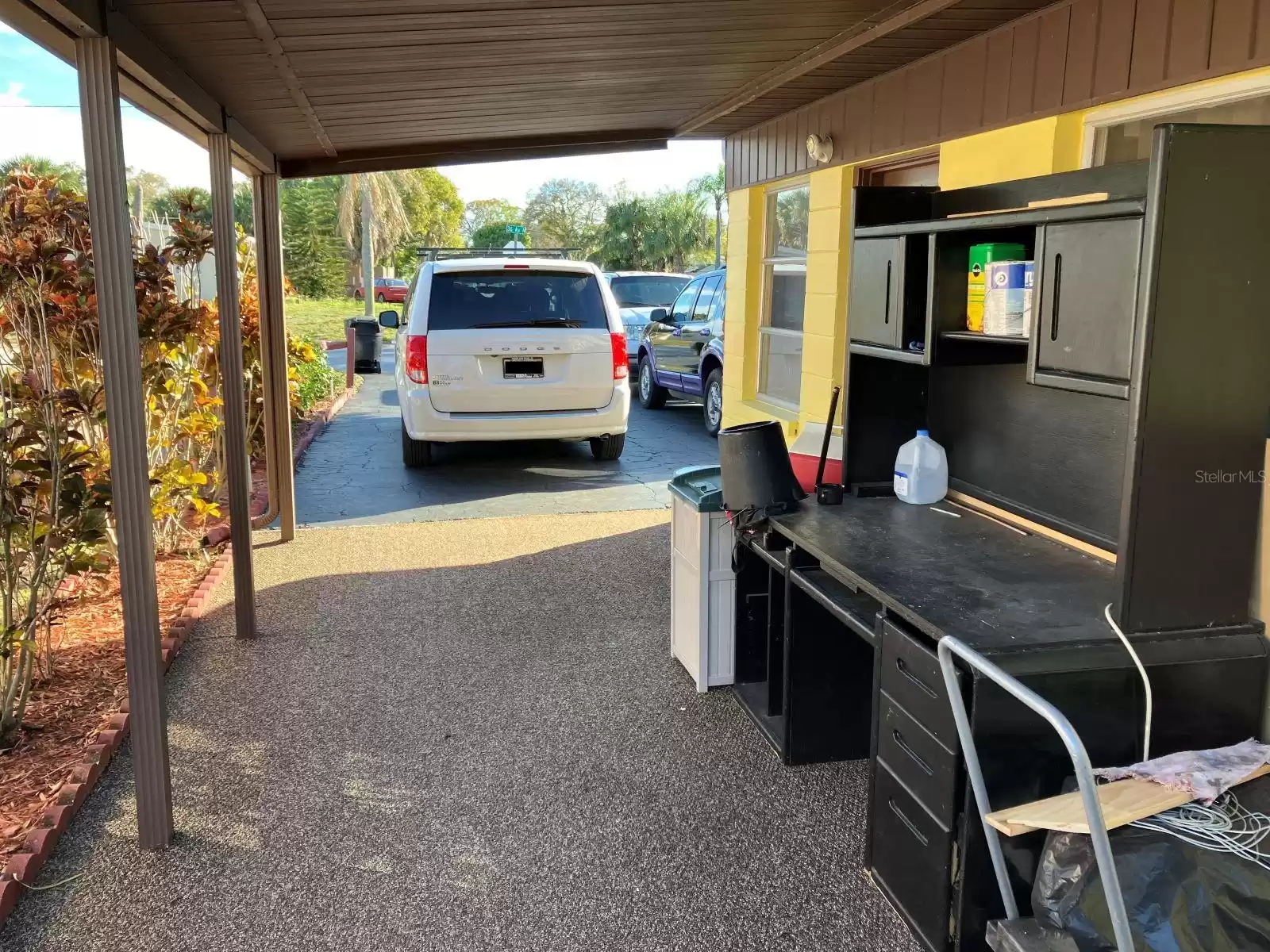 Carport view