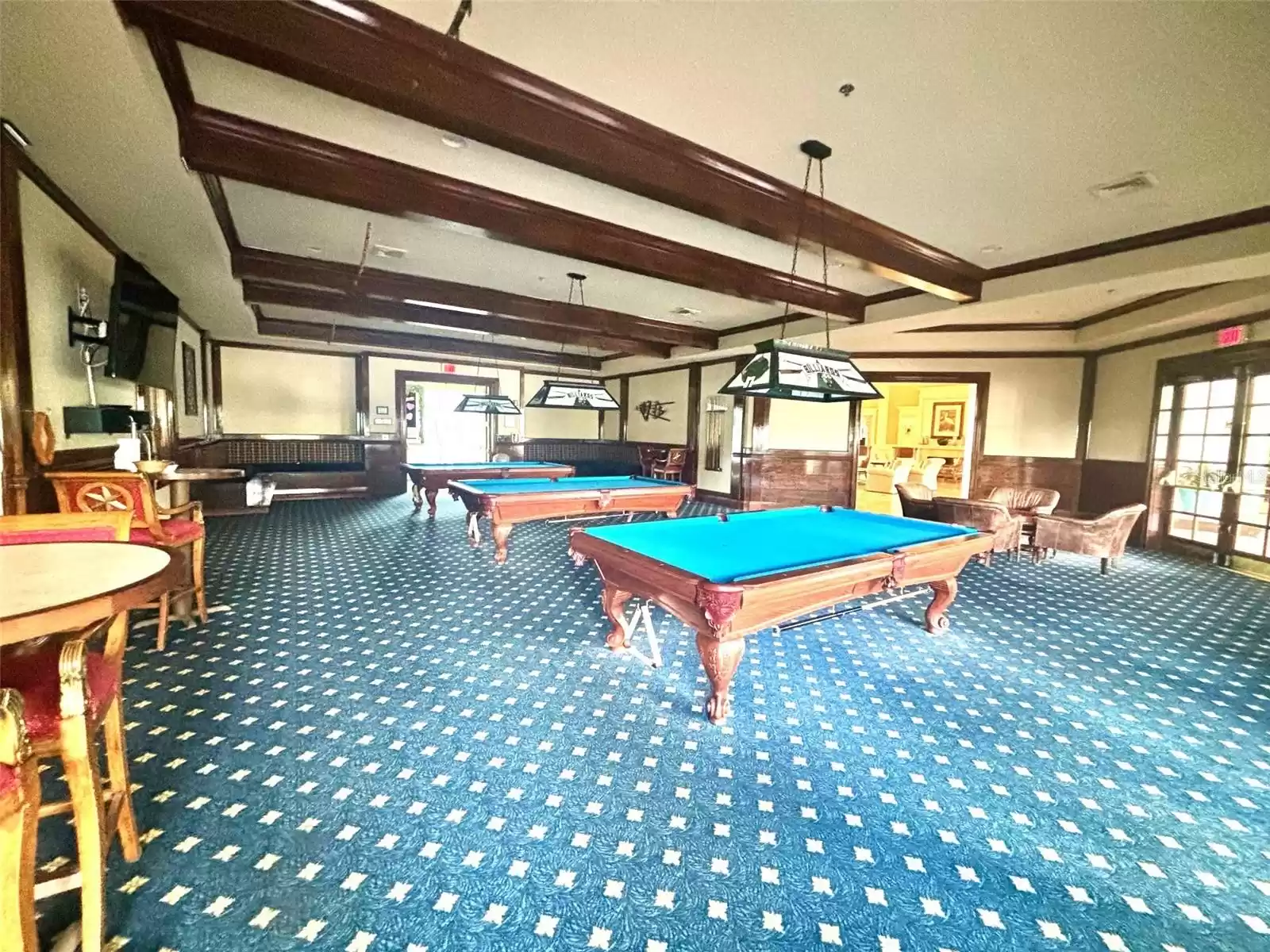 Clubhouse Billiard Room