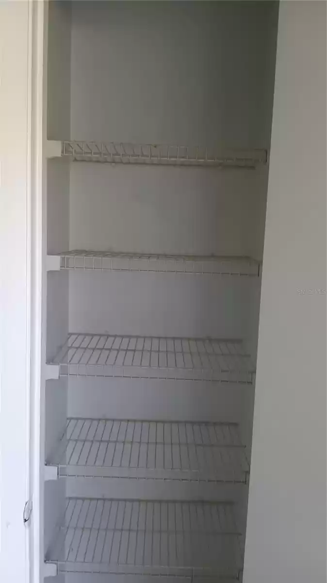 Closet Pantry in Kitchen