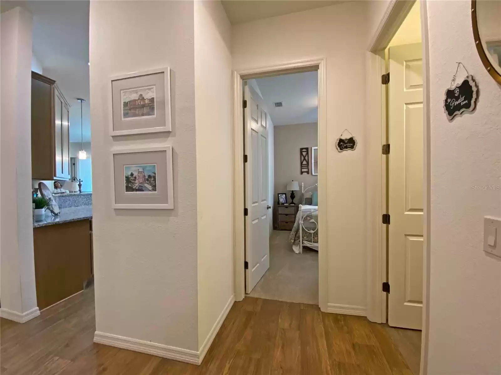 Hallway to Guest Bedroom Areas and Guest Bathroom