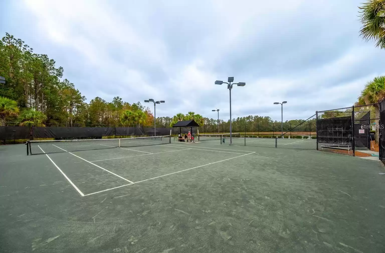 tennis courts