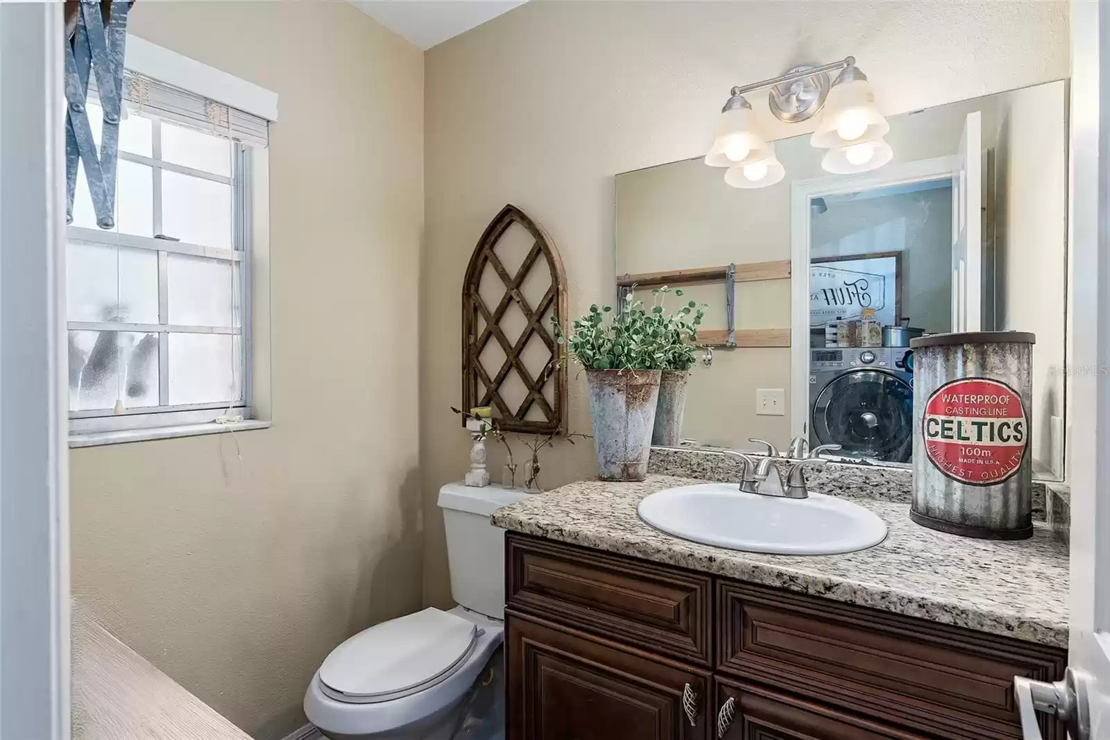 Half Bathroom on the Main Floor near Laundry