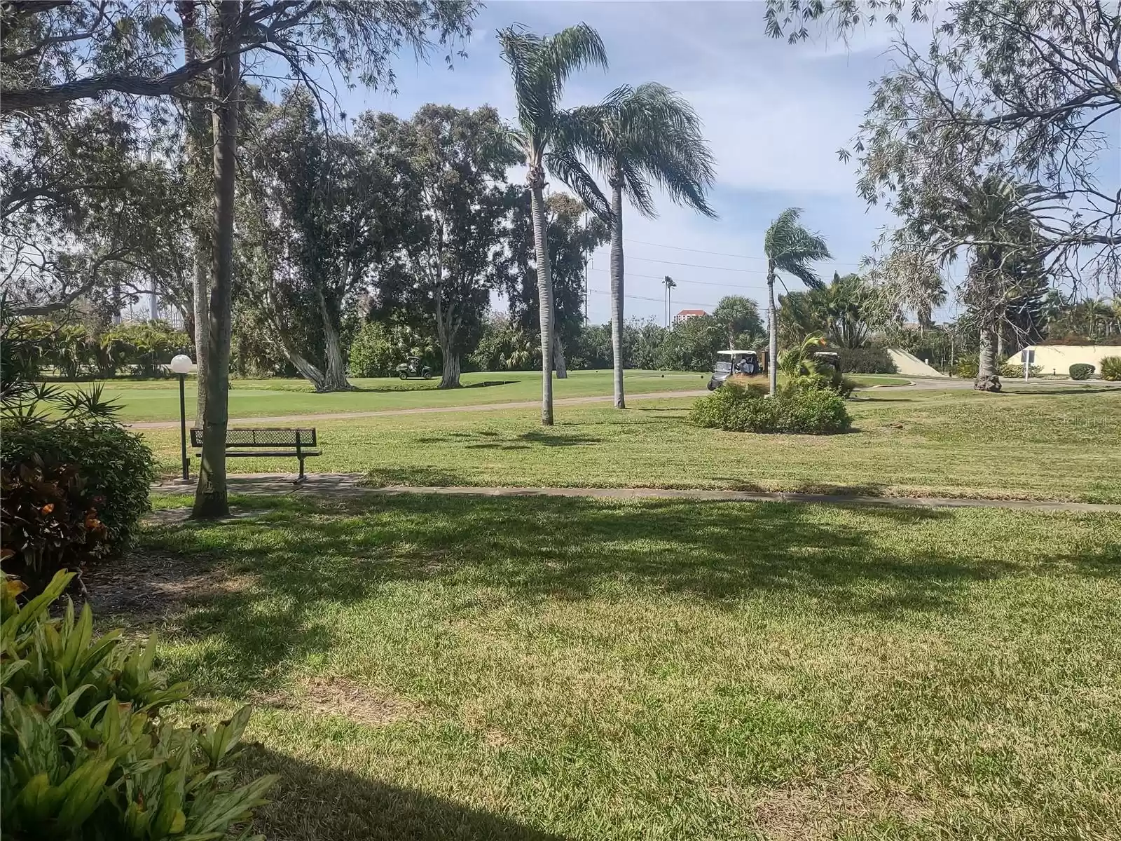 View slightly left towards 5th tee.