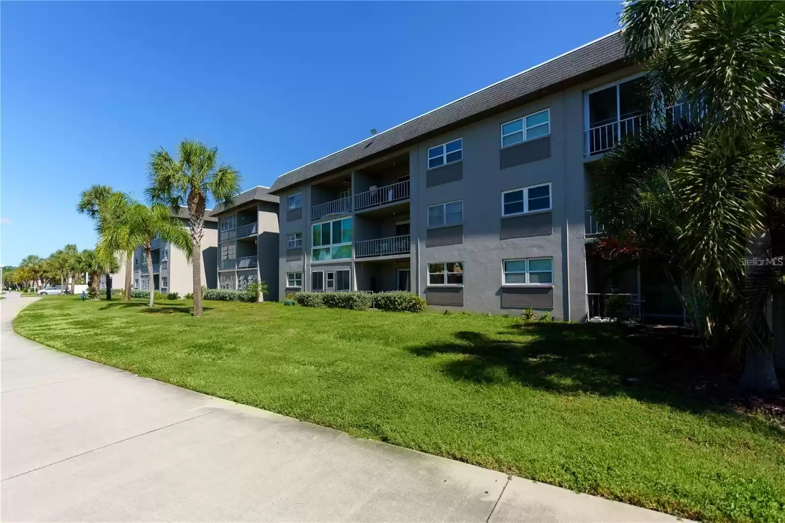 West facing patio for sunset views. Located directly on Skyway bike trail